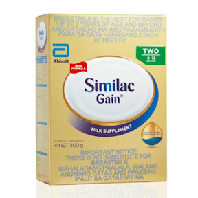 similac gain 6 to 12 months
