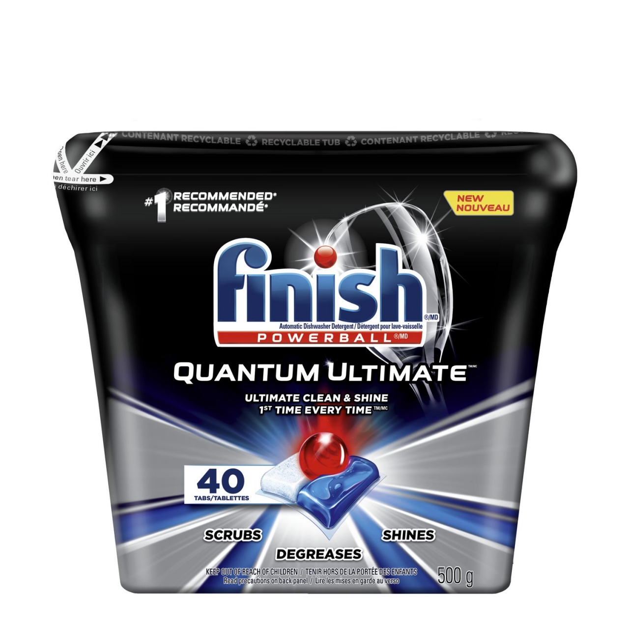 Buy Finish Powerball Dishwasher Tablets - 40's Online at Best Prices in  India - JioMart.