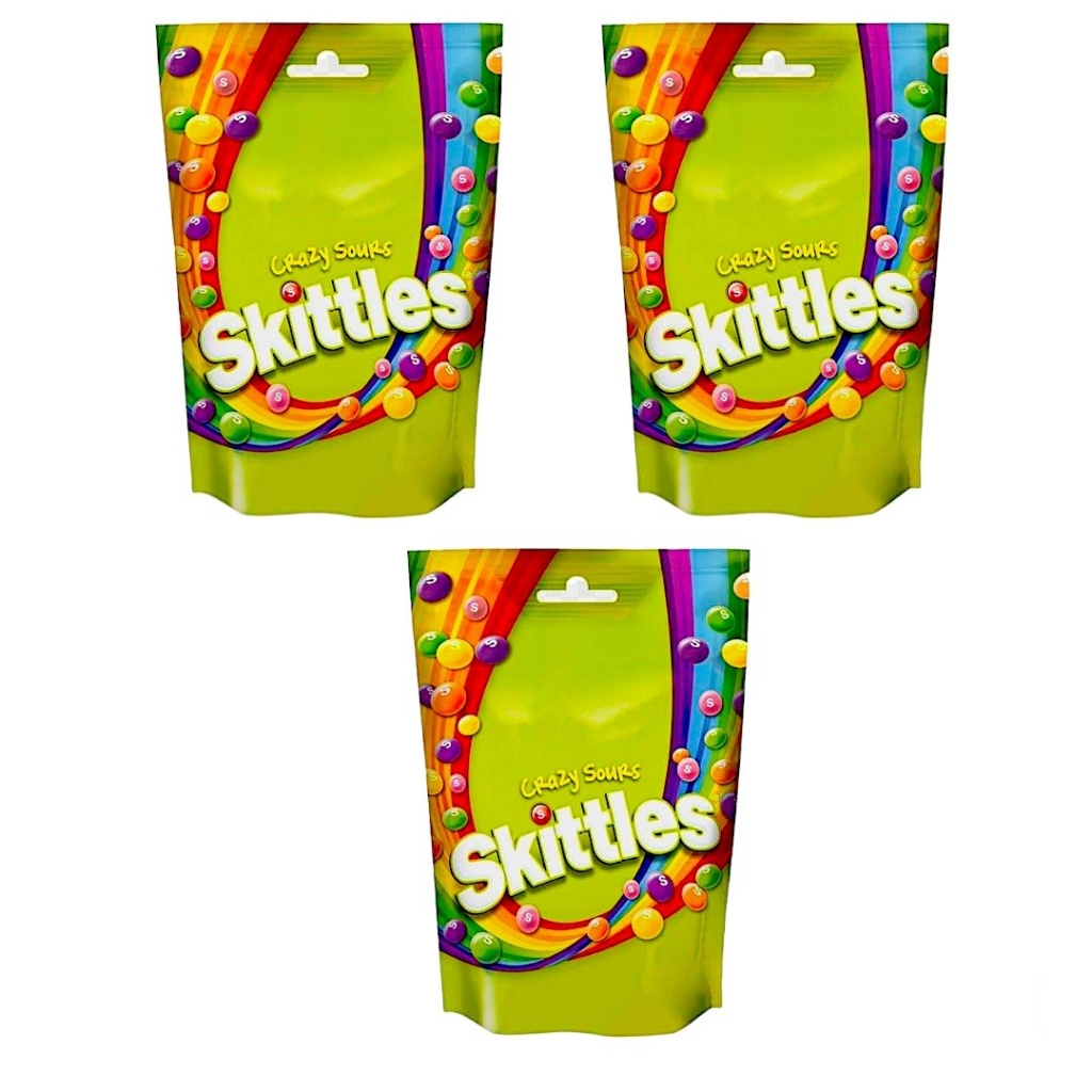 Buy 2 Get 1 Free Skittles Crazy Sour Chewy Candy 174g Expiry 23112024 Feta Mediterranean 1267